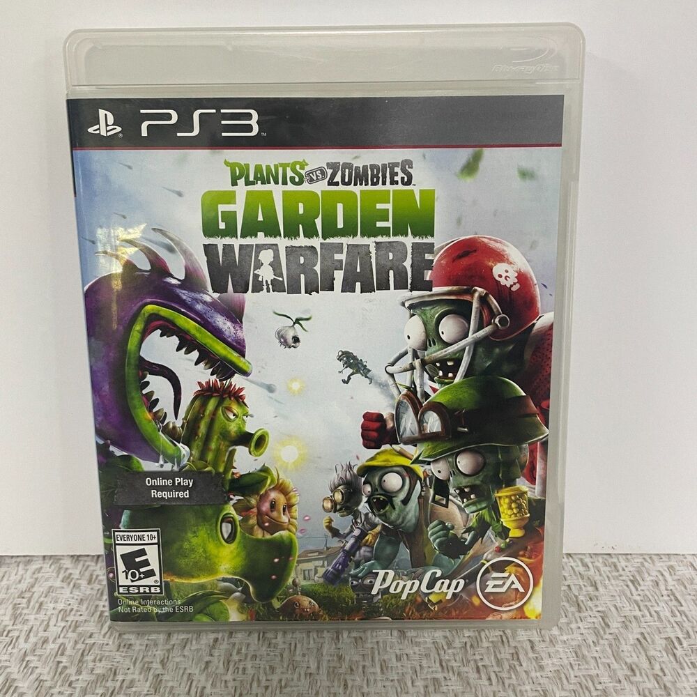 Plants vs. Zombies Garden Warfare Video Game for Sony Playstation 3